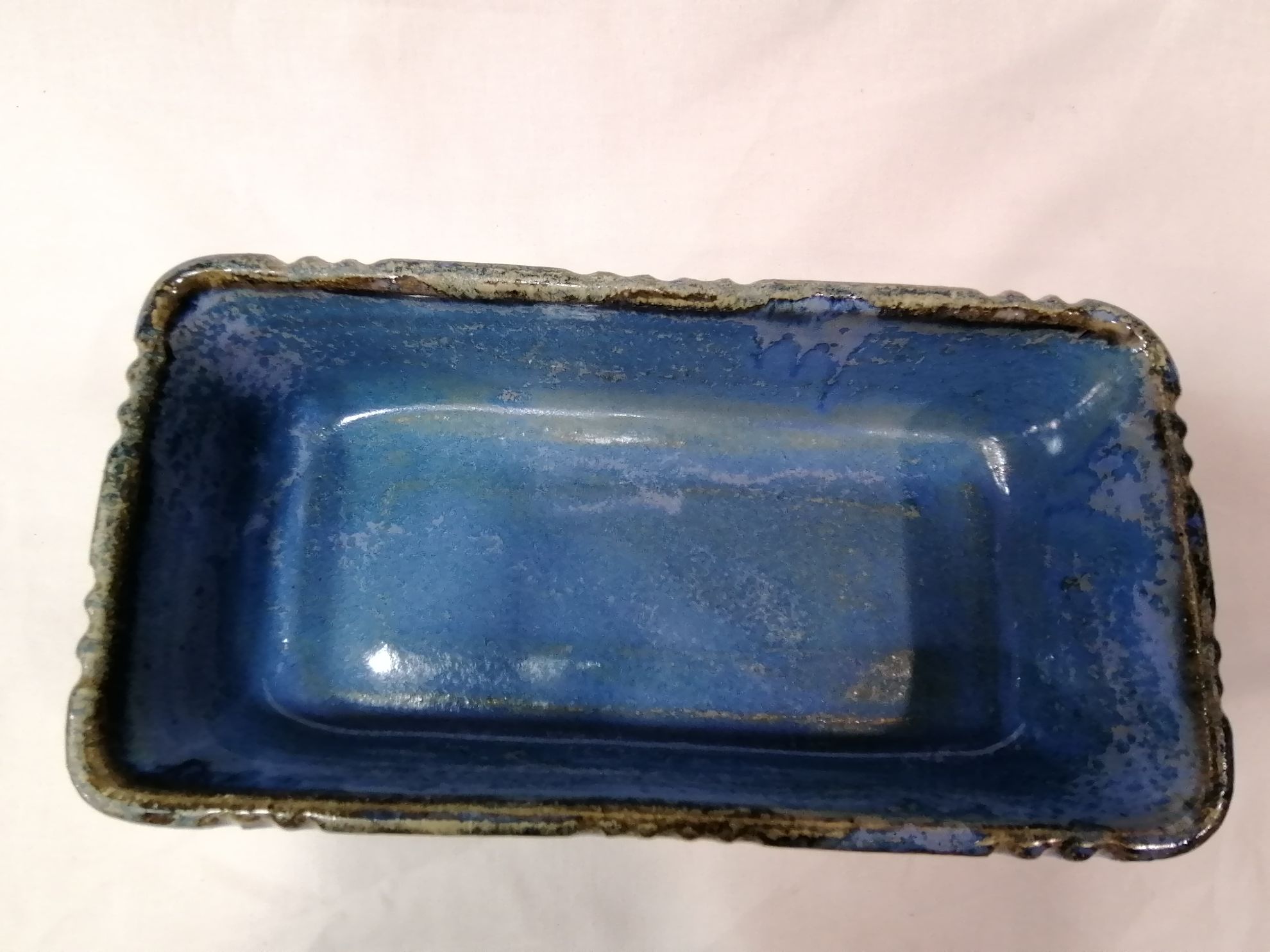 Ceramic loaf pan Bogdankeramik unique handcrafted pottery